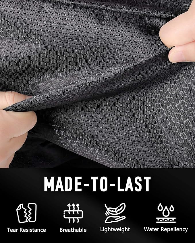 GLORIEROO Smell Proof Shoe Bags for Travel-Soccer Cleat Bag Smell Proof with Active Carbon Fabric | Odor-Absorbing Water-Resistant Track Shoe bags for Sports (Black with Green, UP TO US14)