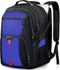 ANTERK Travel Laptop Backpack, 18.4 Inch Laptop Backpacks for Men Women, 55L Anti Theft Water Resistant College Bussiness TSA Airline Approved Work Computer Backpack, Dark Blue