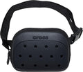 Crocs Classic Belt Waist Bag, Customizable Fanny Pack, Personalize with Jibbitz Charms, Black, One Size