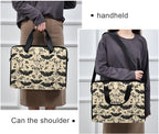 MNSRUU Laptop Bag for 15.6 inch Black Gothic Bats