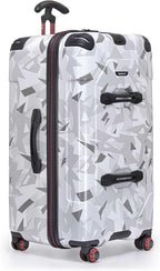 Traveler's Choice Maxporter II Polycarbonate Hardside Trunk with Spinner Wheels, White Camo, 31-Inch Large Trunk