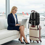 TILYMOL Travel Backpack for Women & Men - 15.6 inch Laptop Backpack Airplane Flight Approved, Large Carry On Anti-theft Bag for Travel Work Business Weekender