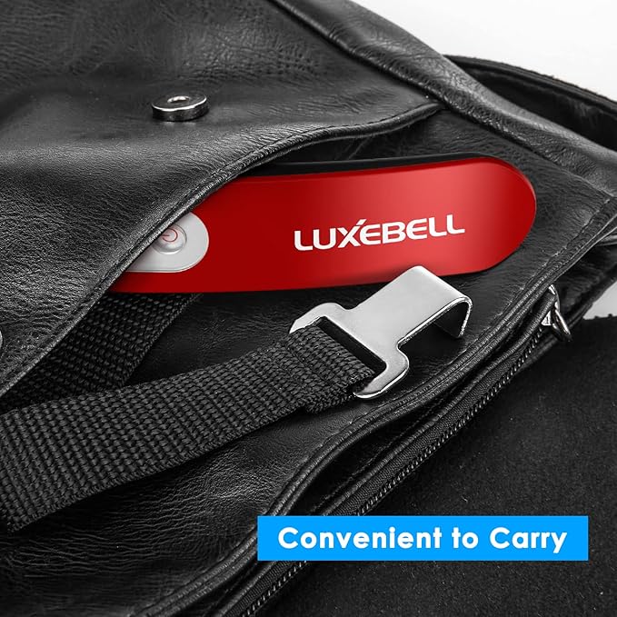 Digital Luggage Scale Vacation Travel Essentials Accessories Gifts for Traveler Portable Suitcase Handheld Weight Scale 110 lbs Hanging Baggage Travel Must Haves