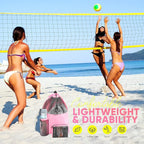 HOHOM Swim Mesh Beach Bag, Waterproof Gym Bags for Women and Men, Large Pool Bag Swimming Gear Drawstring Backpack