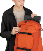 Osprey Proxima 30L Campus Laptop Backpack - Organized Everyday Pack with Tech Storage, Bottle Pockets, and Comfortable Carry - Perfect for College, Commute, and Travel, Kazuma Print/Toffee Orange