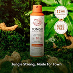 Grand Tongo Citrus + Sandalwood Insect Repellent, 12-Hour Mosquito & Tick Protection, Picaridin-Based, Water-Based, Lightweight, Quick-Drying, Vanishing Scent, DEET Alternative, Face & Body Use,3 Pack