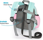 STEAMEDBUN Backpack Leash for Toddlers 1-3: Baby Backpack with Leash for Boys Girls - Anti-Lost Harness for Walking