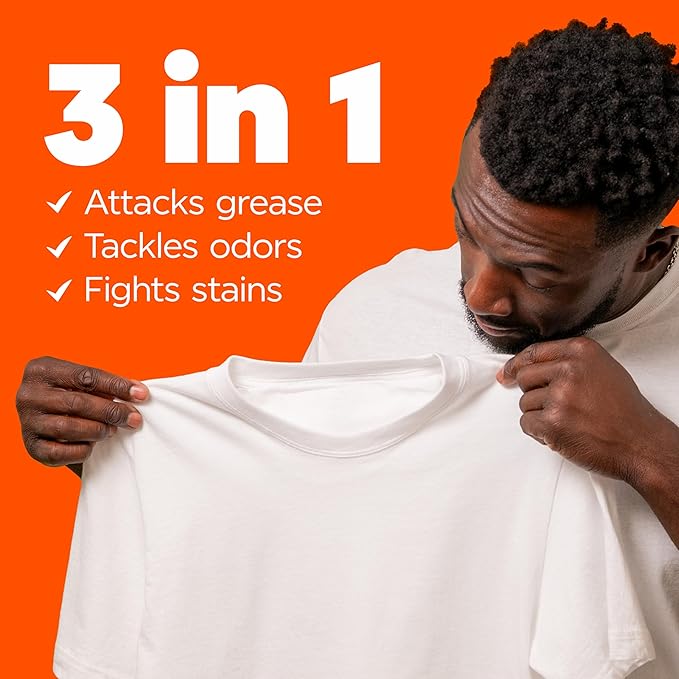 Tide Laundry Detergent Liquid, Clean Breeze Scent, 48 Loads, 60 fl oz, Works on 100% of Common Stains