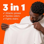 Tide Laundry Detergent Liquid, Clean Breeze Scent, 48 Loads, 60 fl oz, Works on 100% of Common Stains