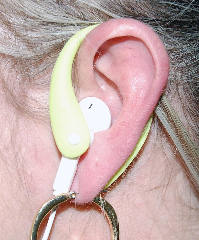 Flex - Compatible with Your Apple iPhone Wired EarPods | Attaches to Your Wired EarPods for iPhone Models | (Green)