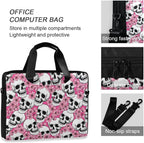 MNSRUU Laptop Bag for 15.6 inch Black Gothic Bats
