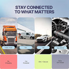 Lightning GPS Easy Wired 4G Vehicle GPS Tracker – Hardwired Hidden Tracking Device, Waterproof, Covert, Real-Time Fleet Security for Cars, Trucks, Motorcycles & Vehicles - Subscription Required