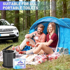 Portable Toilet Gel, Poo Powder for Portable Toilet, Camping Toilet Gel, Pee Powder, Portable Toilet Powder for Outdoor Camping and Hiking Toilet Gel Powder