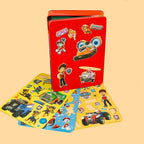 Paw Patrol Magnetic Playset, 75 Mix & Match Dress Up Magnets, 2-in-1 Storage Tin & Play Space, Fun Paw Patrol Toy for Kids 3 & Up, Great Travel Activity for Kids and Toddlers, Paw Patrol Activities