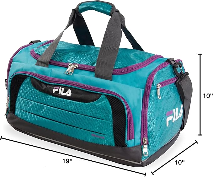 Cypress Small Duffel Gym Sports Bag with Shoe Compartment