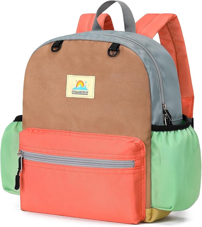 STEAMEDBUN Toddler Backpack for Girls 2-4: Kids Backpack Boys Girls - Preschool Kindergarten Daycare Backpacks - 12 inch