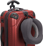 Traveler's Choice Maxporter II Polycarbonate Hardside Trunk with Spinner Wheels, Red, 22-Inch Carry-on Luggage