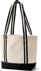 Lands' End Open Top Canvas Tote Bag