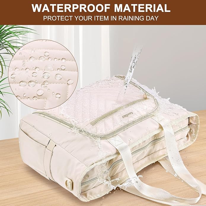 Teacher Tote Bag for Women 15.6in Laptop Bag Work Bags for Women Nurse, Large Utility Shoulder Tote Handbag