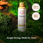 Grand Tongo Fragrance Free Insect Repellent, 12-Hour Mosquito & Tick Protection, Picaridin-Based, Water-Based, Lightweight, Quick-Drying, DEET Alternative, Face & Body Use, 3 Pack