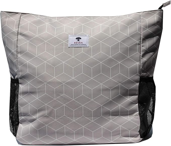 Original Floral Water Resistant Large Tote Bag Shoulder Bag for Gym Beach Travel Daily Bags Upgraded