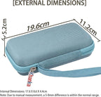 khanka Travel Case for Anker Power Bank, 20,000mAh Portable Charger,Case Only (Violet)