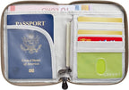 Travelon RFID Blocking Passport Zip Wallet