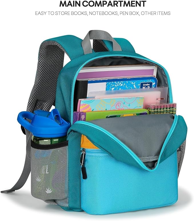 mibasies Toddler Backpack for Boys 2-4: Preschool Backpacks for Boys - Cute Kids Backpack