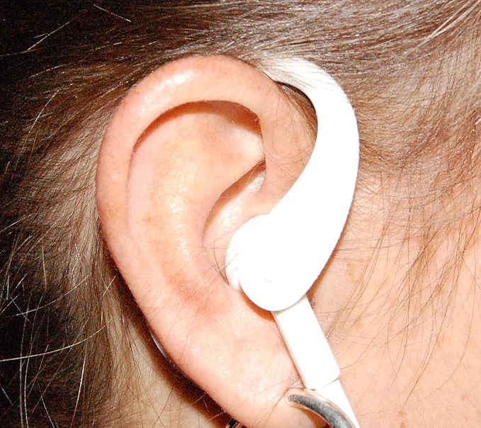Only for Apple Wired EarPods – Designed to snap onto The Standard Wired EarPods That Ship with iPhone; Will not Work with Any Wireless or Bluetooth Earbuds. | (White)