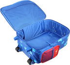 Stephen Joseph Kids Classic Rolling Luggage, Kids Luggage, Toddler Rolling Travel Carry On, Kids Suitcase with wheels,