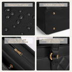 RAINSMORE Laptop Bag for Women 15.6 Inch Work Tote Bags Waterproof Leather Laptop Tote Professional Computer Briefcase