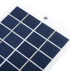 Airshi USB Output Solar Charging Panel, Portable Solar Panel Charger 4.5W 5V Monocrystalline Silicon for Camping