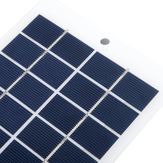 Airshi USB Output Solar Charging Panel, Portable Solar Panel Charger 4.5W 5V Monocrystalline Silicon for Camping