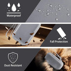 co2CREA Case for Anker Zolo Magnetic Power Bank Wireless Portable Charger, Hard Travel Case Compatible with Anker 5,000mAh / 10,000mAh Magsafe Battery Pack (White Case)