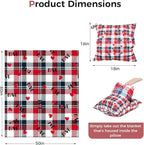3 in 1 Travel Pillow Blanket Set with Removable Flannel Blanket Throw,Hand Warmer Pockets,Pillow (Color2, 50in*60in)