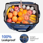Maelstrom Collapsible Soft Cooler Bag,35/55/75 Cans Beach Cooler with Flip Top Lid, Ice Chest, Leakproof & Portable for Beach, Camping, Road Trips & Grocery Shopping