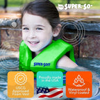 TRC Recreation Super Soft Child Life Jacket USCG Approved Vinyl Coated Foam Swim Vest for Kids Swimming Pool and Beach Gear