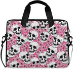 MNSRUU Laptop Bag for 15.6 inch Black Gothic Bats