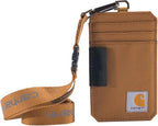 Carhartt 700D Nylon Duck ID Holder and Lanyard, W/Mesh ID Window for Quick Access