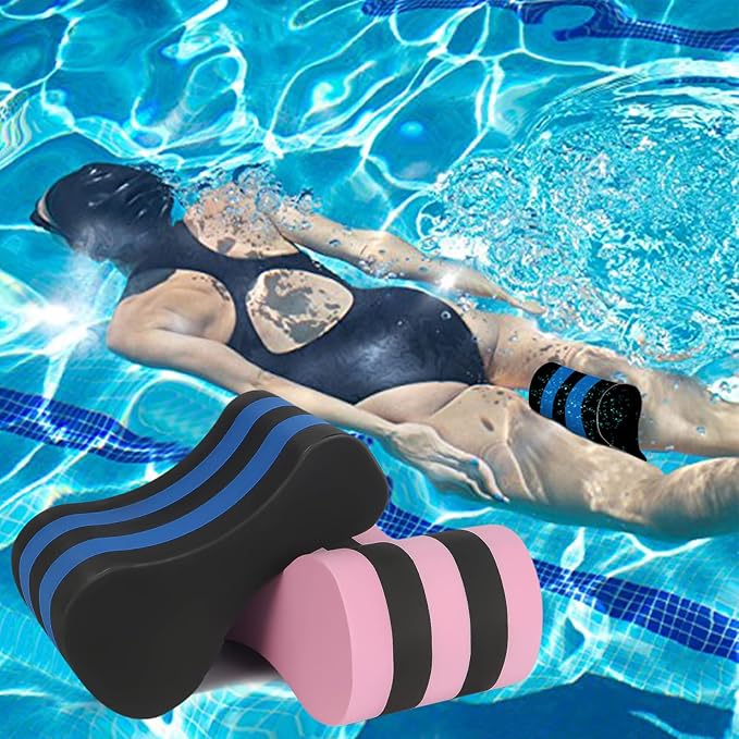 Swimming Pull Float, Soft Swimming Float Kickboard, EVA 5-Layer Pull Buoy Leg Float, Pool Training Aid, Legs and HIPS Support for Adults, Kids, and Beginners