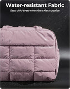 BAGSMART Gym Bag for Women, Carry on Travel Duffel Bag, Water-resistant Weekender with Shoe Compartment for Gym Travel Work, Purple, Medium