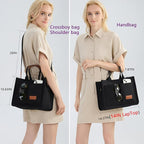 ZHMO Canvas Tote Bag for Women,Women's Bags Crossbody Bags Work Laptop Tote Bag Large Handbags Purse for Travel Nurse Teacher