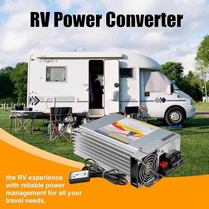 PD9280 RV Power Converter, 80Amp 120V to 12V RV Converter Charger 9200 Series Converter/Charger for RV Camper Caravans Trailer