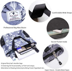 Original Floral Water Resistant Large Tote Bag Shoulder Bag for Gym Beach Travel Daily Bags Upgraded