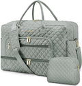 Travel Duffle Bag Weekender for Women - 38L Carry-On Overnight Personal Item Bag with Shoe Compartment & Wet Pocket Weekend Tote Bags with Toiletry Hospital Bags for Labor and Delivery