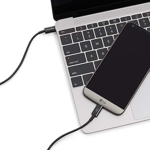 Amazon Basics USB-C to USB-C 2.0 Fast Charging Cable, 480Mbps Speed, USB-IF Certified, for Apple iPhone 16/15, iPad, Samsung Galaxy, Tablets, Laptops, 3 Foot, Black