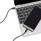 Amazon Basics USB-C to USB-C 2.0 Fast Charging Cable, 480Mbps Data Transfer Speed, USB-IF Certified, for Apple iPhone 16/15, iPad, Samsung Galaxy, Tablets, Laptops, 6 Foot, Black (Pack of 2)