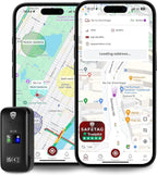 SafeTag Mini 4G - 4G LTE Rechargeable Mini GPS Tracker, Car, Van, Motorbike etc. 34-205 Countries, Real Time Tracking and Notifications, 7 Day Free Trial - Sim Included, 12 Month Warranty