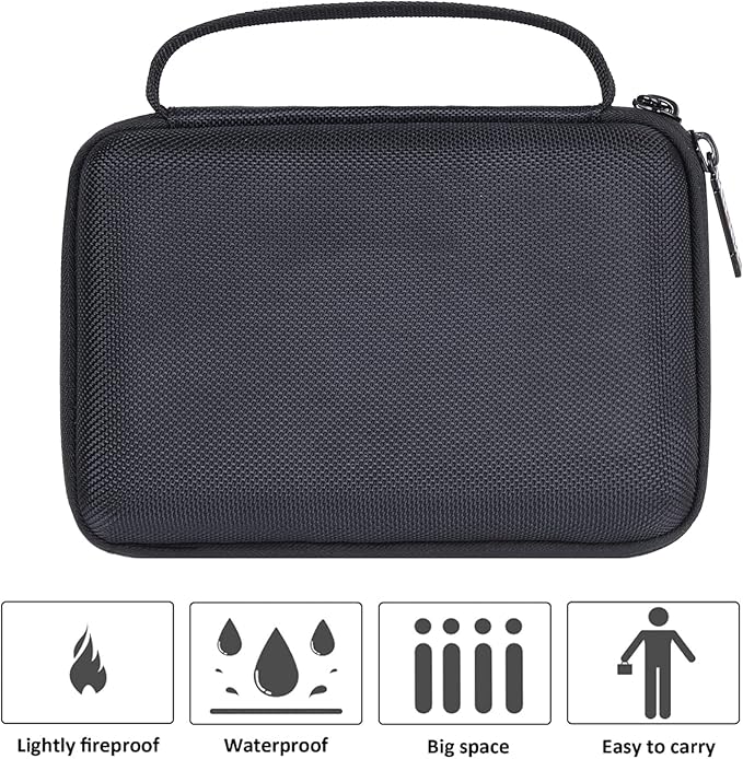 khanka Hard Travel Case Replacement for Anker 737 Power Bank (PowerCore 24K), 24,000mAh 3-Port Portable Charger, Case Only