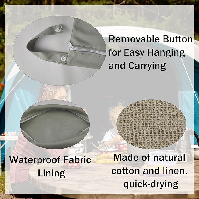 2set Travel Soap Bar Case - 2 Soap Bags & 2 Foaming Nets,Waterproof & Leakproof Soap Bag With Natural Cotton-Linen Soap Foaming Net,Portable Quick-Dry Waterproof Soap Bag for Travel & Camping,Black
